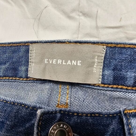 Everlane High Rise Skinny Ankle Light Wash Denim Jeans Women's Size 27 - Picture 3 of 13